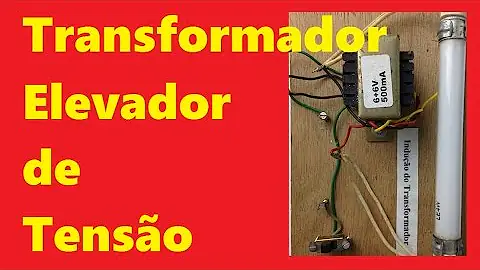 O que é necessário para que um transformador seja elevador?