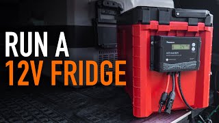 How To Power A 12v Fridge  DIY Battery Box Build / Dual Battery System