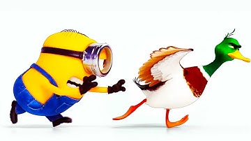 MIGRATION "Minion Vs Duck Chase Scene" Trailer (NEW 2023)