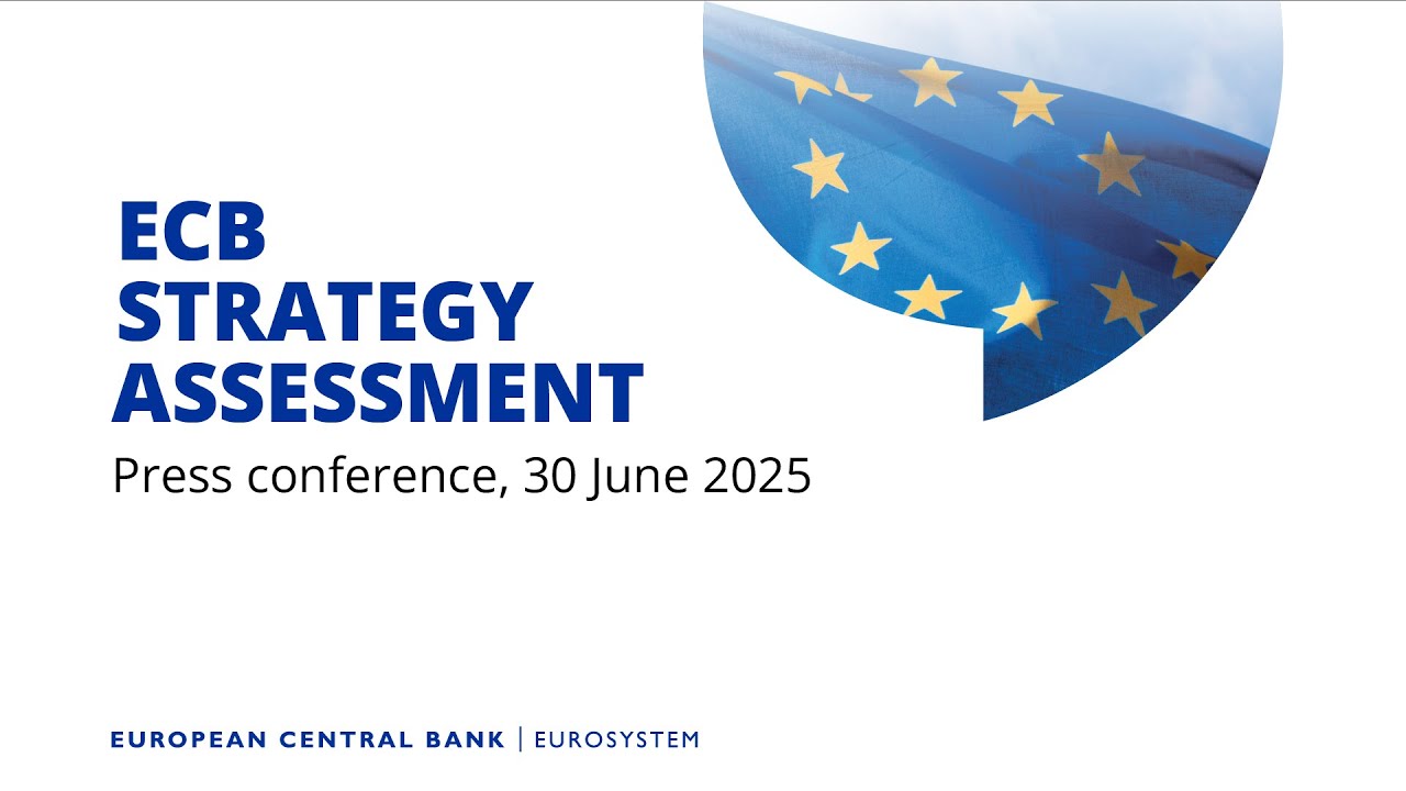 Press Conference on ECB Strategy Assessment - YouTube