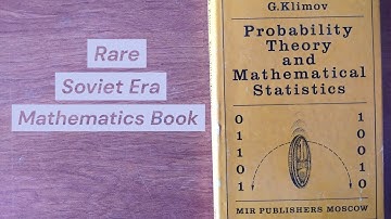 Probability Theory and Mathematical Statistics | Klimov | Mir Publishers Moscow 1986 #mathbooks