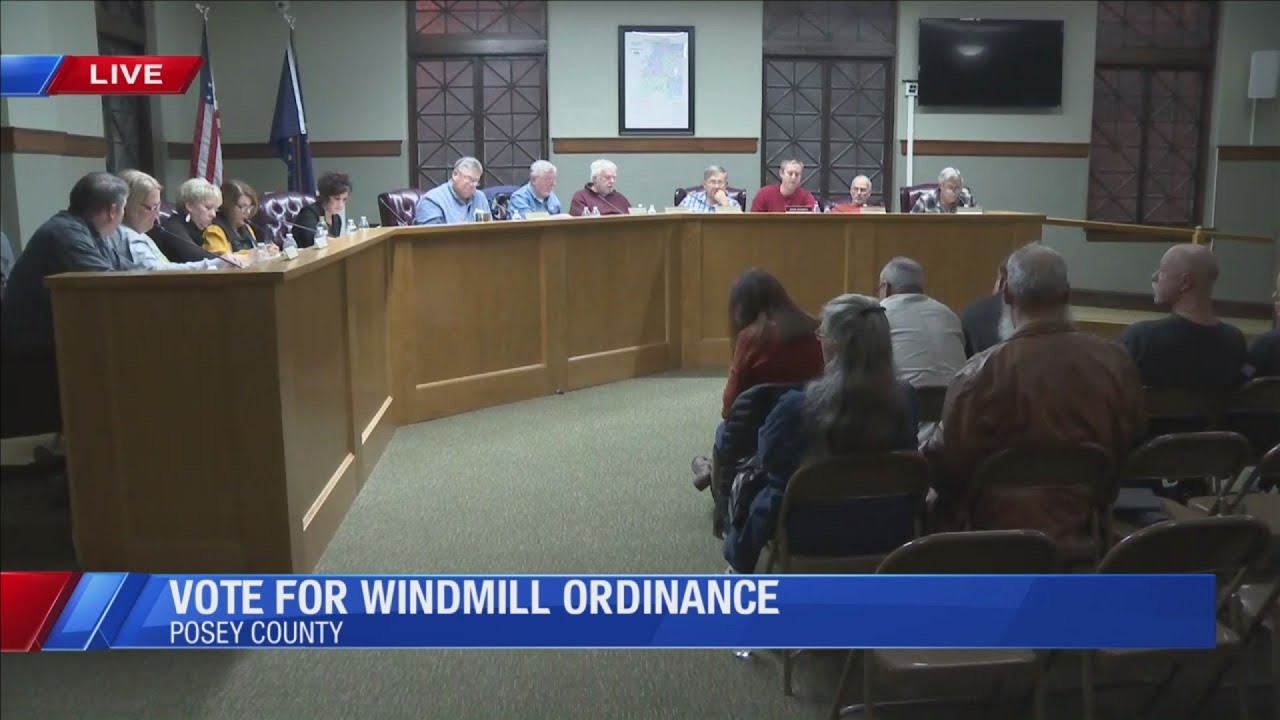 Posey Co. Area Plan Commission expected to vote on wind farm ordinance