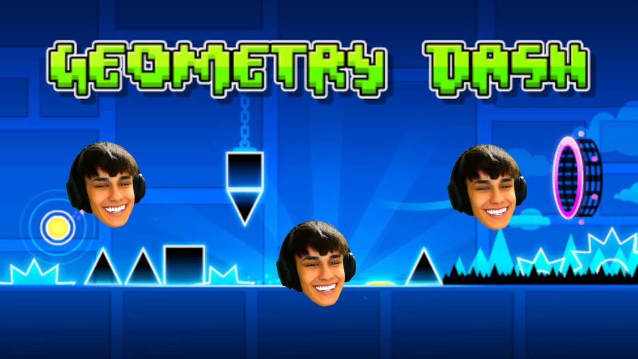 trying to beat a 6 hour long level in geometry dash as a noob... 25/300 ...