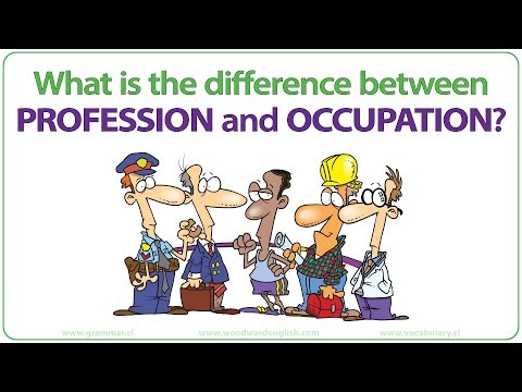 Profession vs. Occupation  What is the difference?