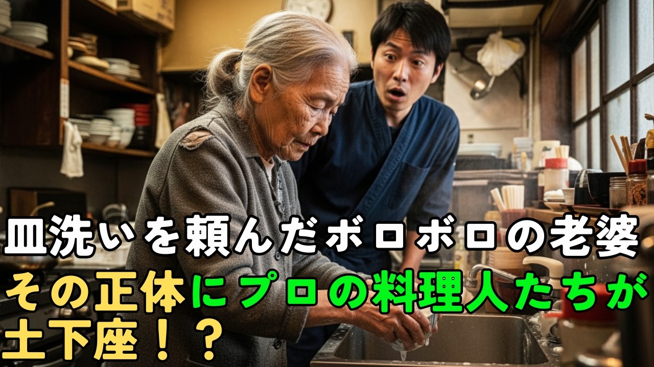 この卵焼き、亡き父の味だ…」深夜に助けたボロボロの老婆が泣き出した。その訳に涙が止まらない【感動する話】