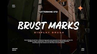 Brust Marks Font Download