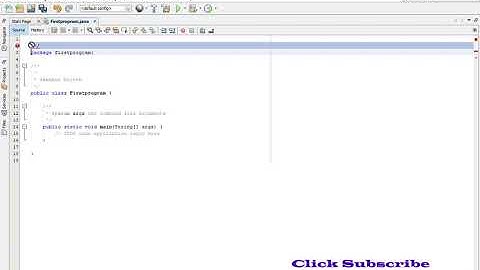 Java First Program | Hello World | Tutorial