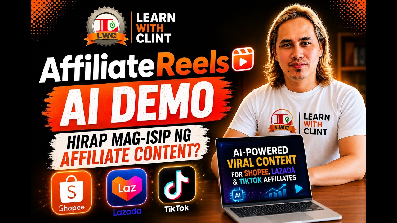 AffiliateReels AI Demo — Hirap Mag-Isip ng Affiliate Content? Watch This!