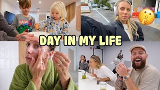 DAY IN THE LIFE | secret projects, work life balance, pregnancy & exercise