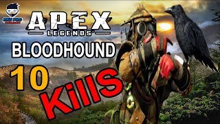 Apex Legends - 10 KILL BLOODHOUND SQUAD GAME!! (PS4)