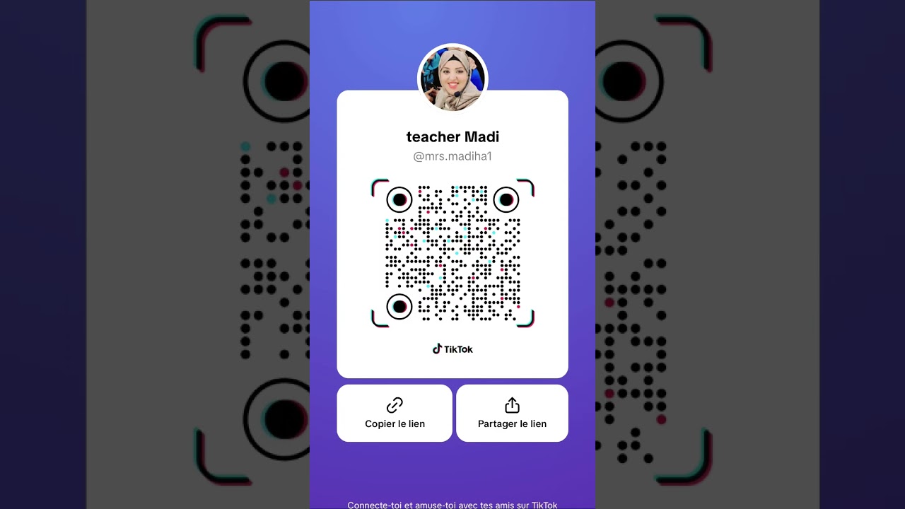 حسابي على التكتوكي https://www.tiktok.com/@mrs.madiha1?_r=1&_t=ZN-91GBDUiVL8A