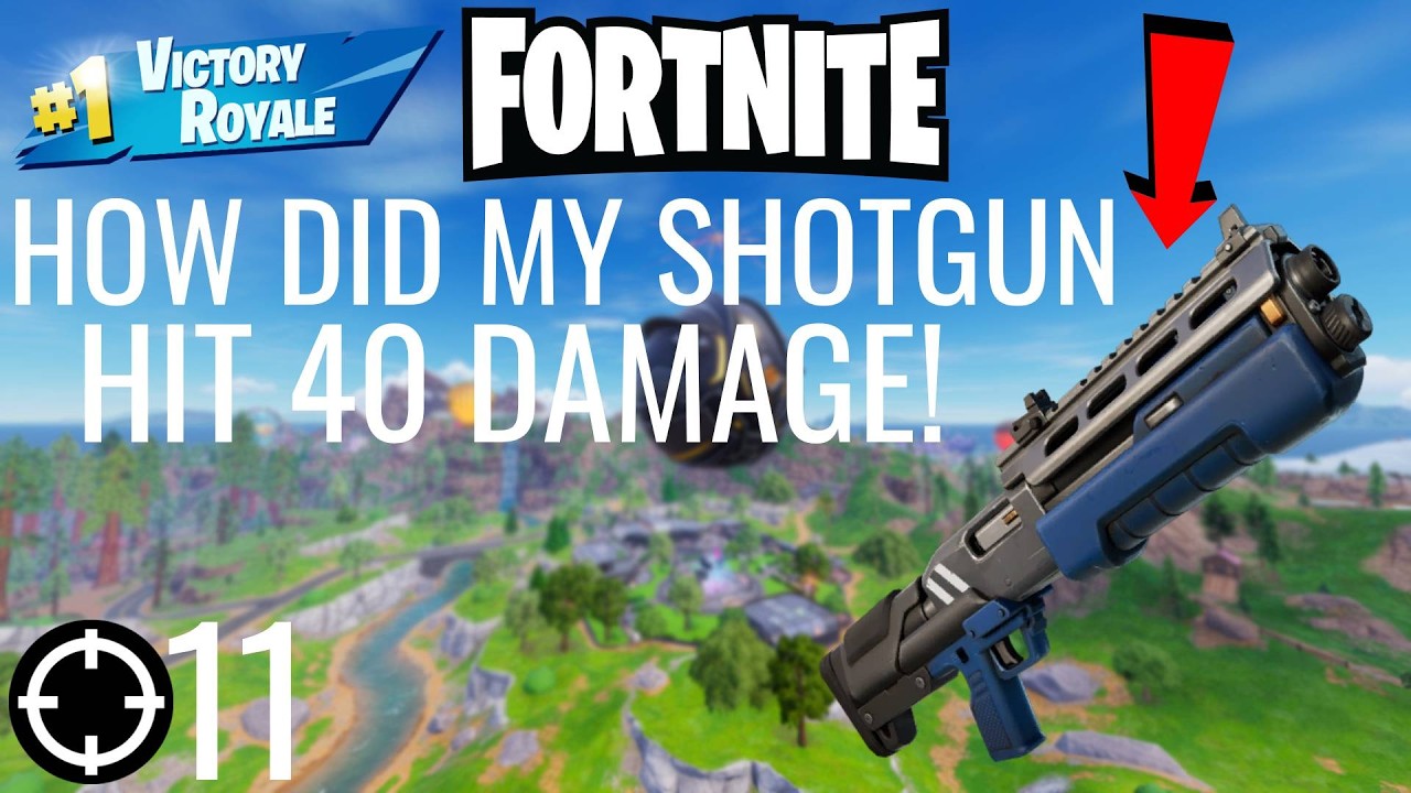 Playing Fortnite Solo MY SHOTGUN HIT 40 DAMAGE THATS HOW I DIED!