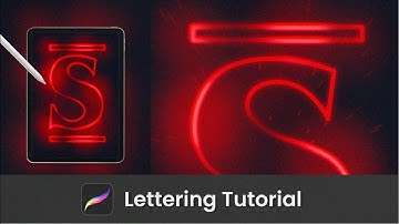 Stranger Things Text Effect in Procreate