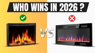 🔥 Top 5 Electric Fireplace Inserts of 2026 (Tested & Compared) - Recessed, Wall-Mounted & More!