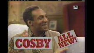 Cosby, Different World, Cheers, Wings on WDIV TV 4 NBC commercial 1990