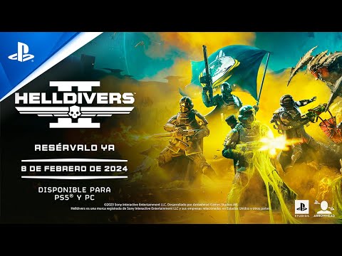 Helldivers 2 - Tráiler de RESERVA en ESPAÑOL ¡POR LA LIBERTAD! | PlayStation España