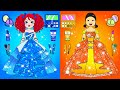 WOW! Sun Girl OR Moon Girl? - Good Squid Game VS Poor Poppy Playtime | Paper Dolls Story Animation