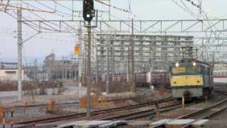 EF65-116[岡]牽引の75レ　岸辺通過