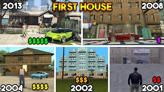 FIRST HOUSE FROM EVERY GTA GAME (GTA 5, GTA 4, GTA SA, GTA VC, GTA 3)