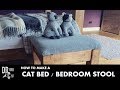 The Unintentional Cat Bed || Bedroom Stool