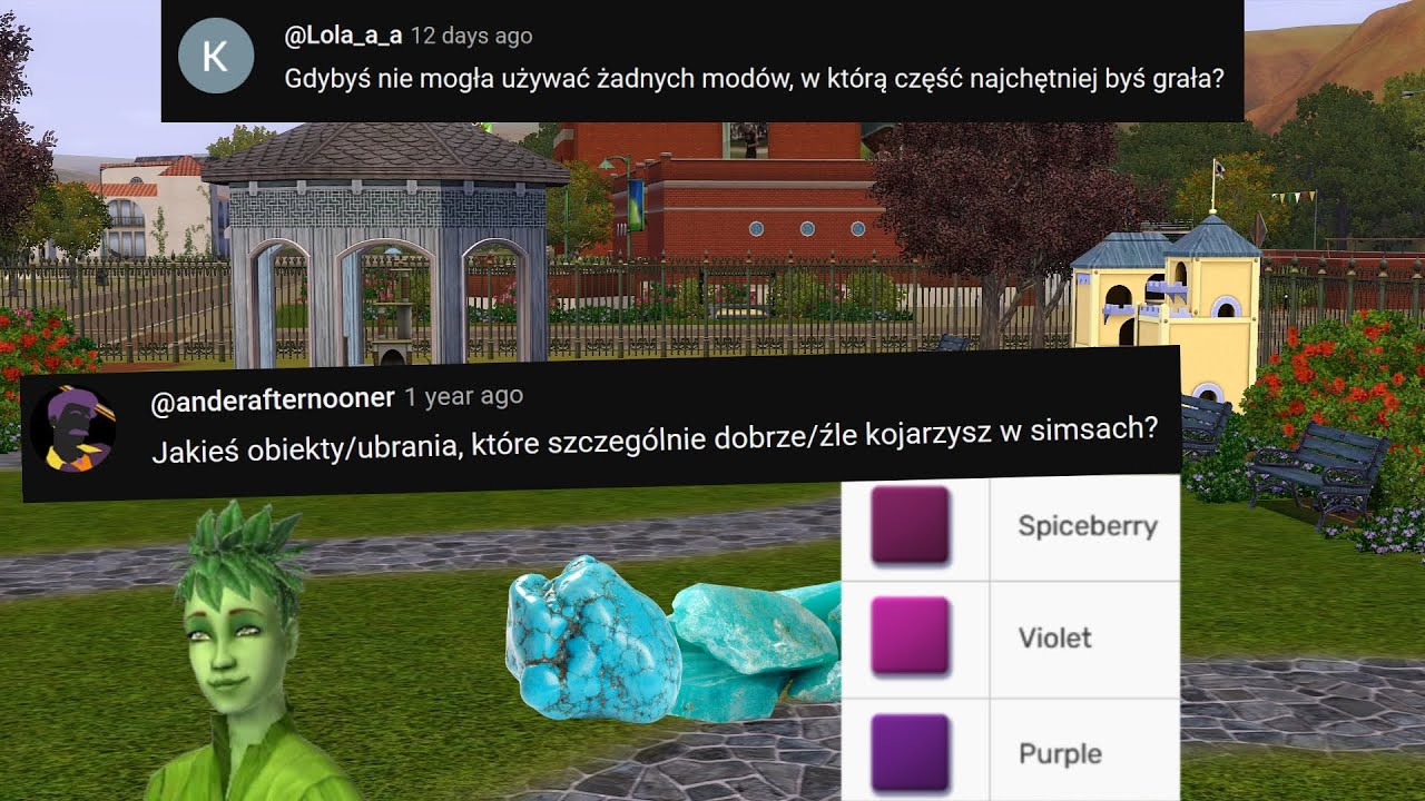 Ulubione obiekty i nieulubione kolory | Simgawęda #8