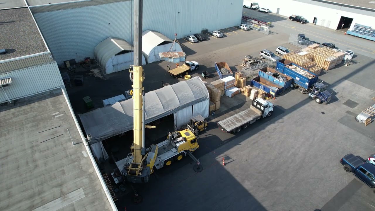 Global Rigging Heat Exchanger Removal