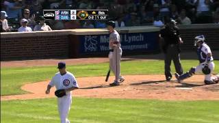 2011/08/11 Wood fans two, ties Cubs record