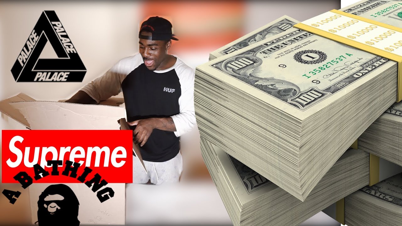 UNBOXING A 1000 HYPE BEAST MYSTERY BOX! YouTube