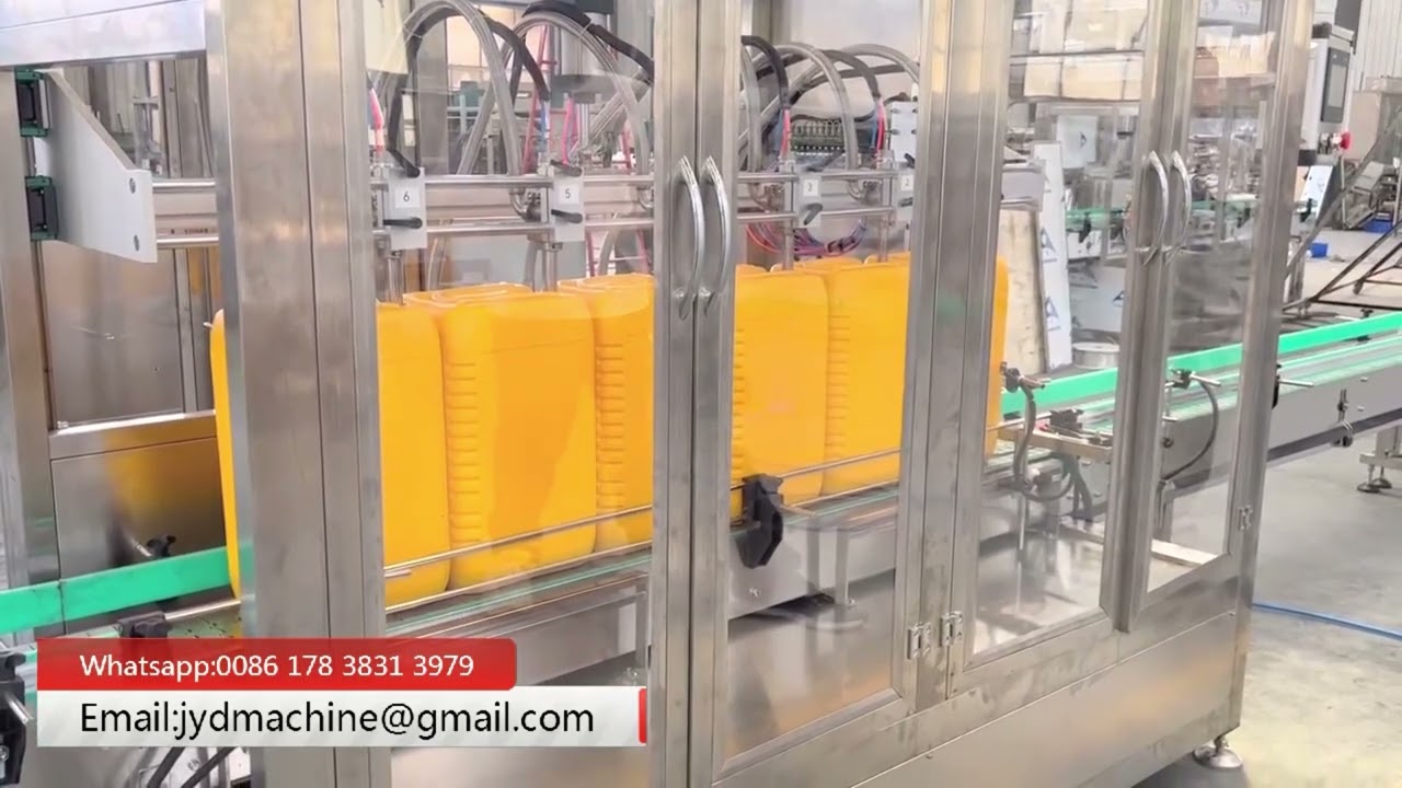 Corn Cooking Oil Flow Meter Filling Machine
