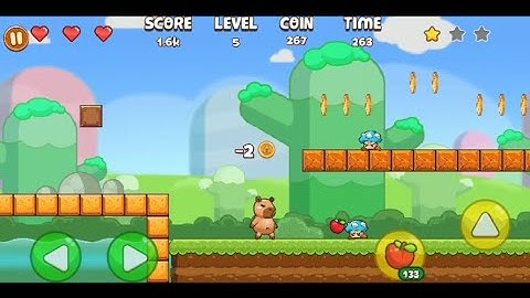 Super Capybara Adventure Level - 5 Android Gameplay Walkthrough🤩