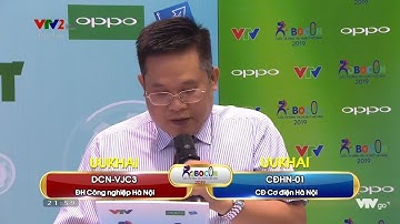 Chung kết Robocon 2019 Đội CĐHN 01 chiến thắng UUKHAI trước đội DCN VJC3 Đại học Công nghiệp Hà Nội