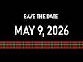 Save the date: May 9, 2026