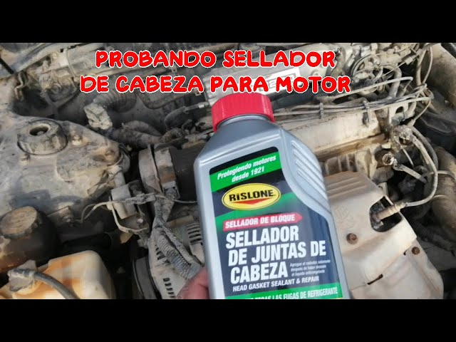 PROBANDO SELLADOR DE CABEZA PARA MOTOR 