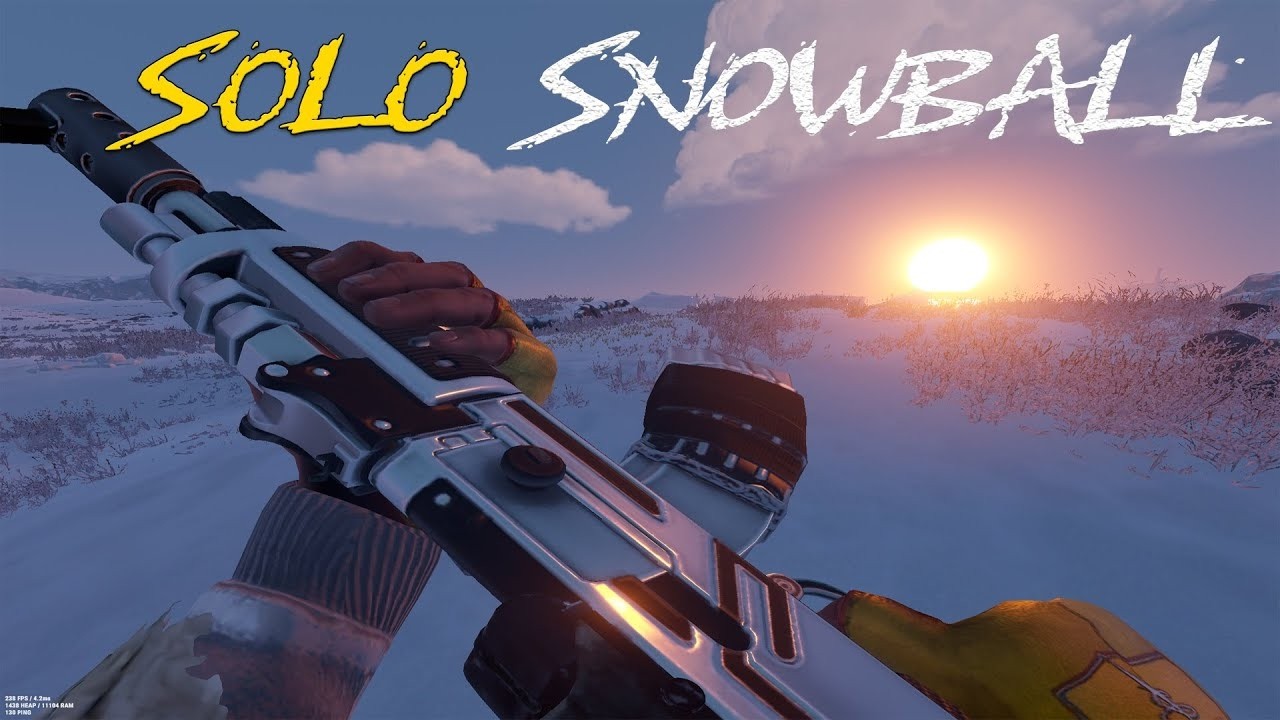 DUO СТАРТ! Сноуболл  от 10к игрока  в Rust/Раст