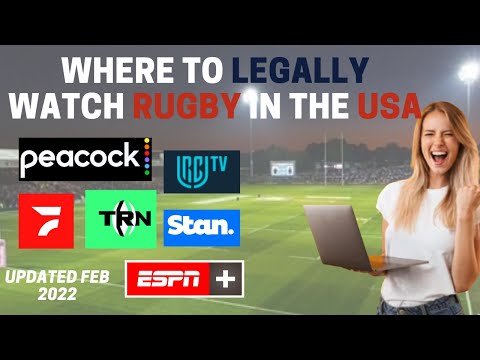 How to Stream Rugby on tv in United States of America (USA) rugby network, peacock, flo rugby, ESPN