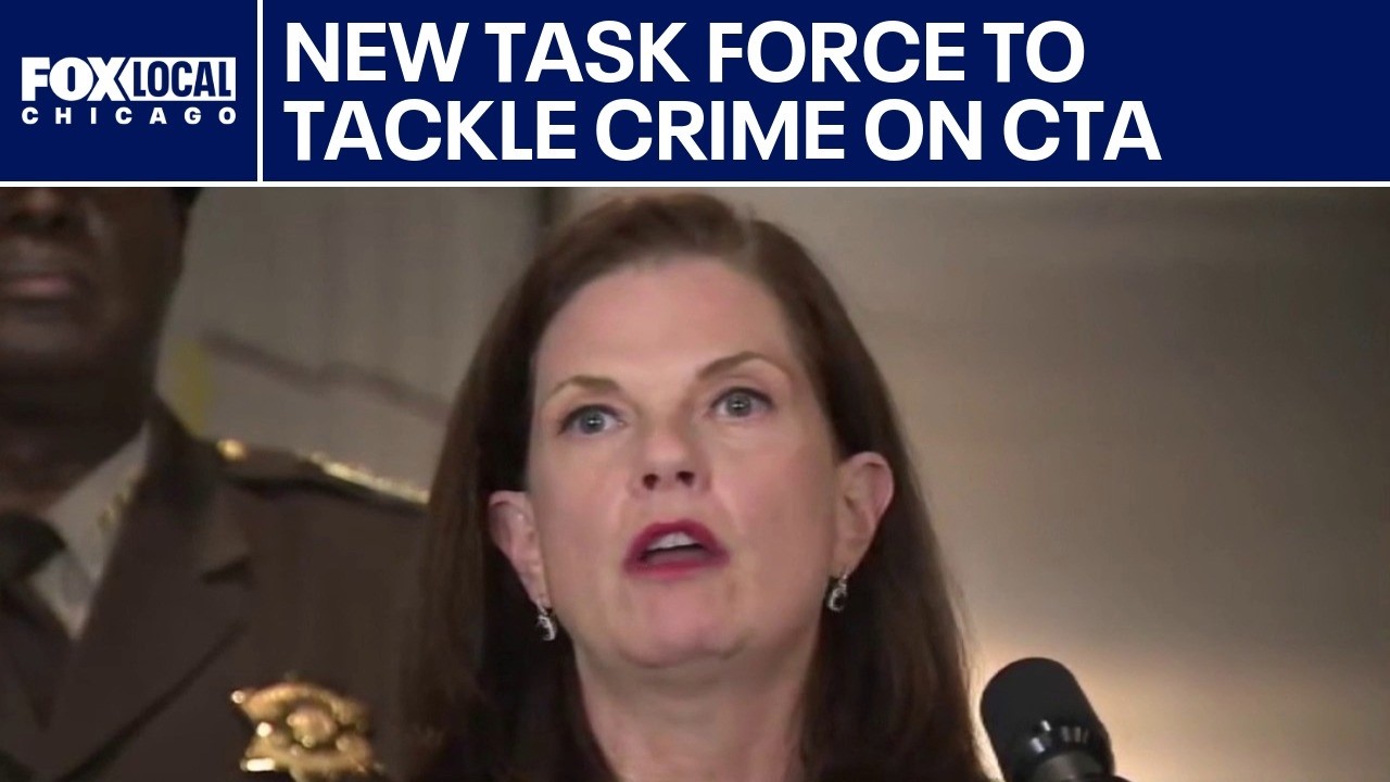 FBI, DEA, ATF join new CTA crime task force - YouTube