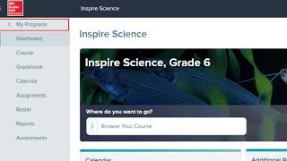 Inspire Science 2020 - Teacher Menu