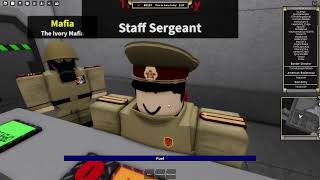 Life of a STAFF SERGEANT 🎖️ in ROBLOX MILITARY SIMULATOR!