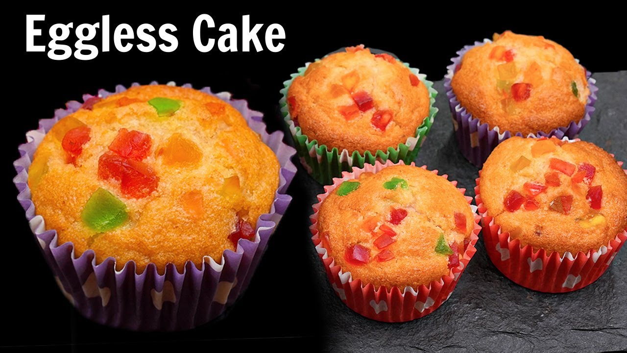          Eggless Muffins Recipe  Cupcake Recipe  CakeKabitaskitchen