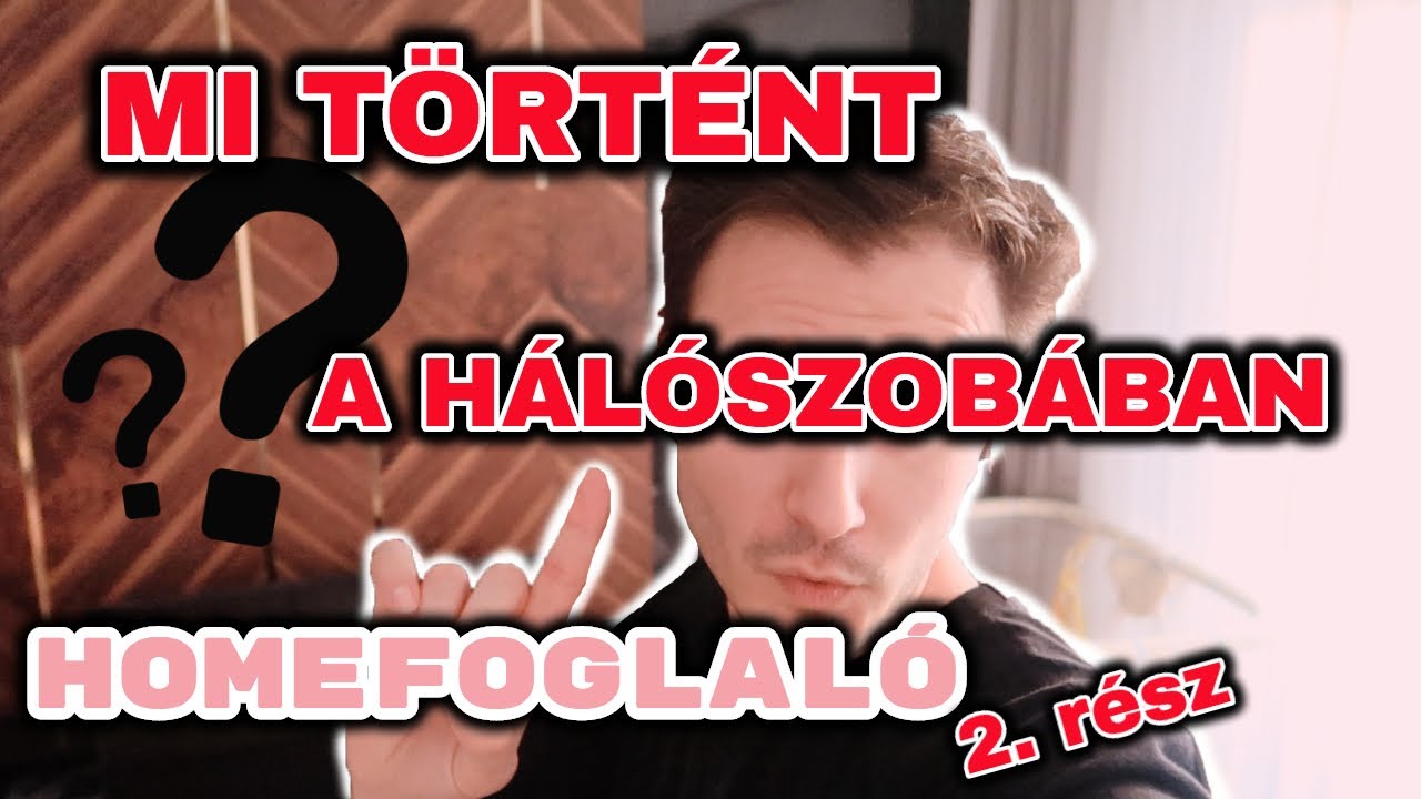 MI TÖRTÉNT A HÁLÓSZOBÁNKBAN HOMEFOGLALÓ I  MARADJ OTTHON I  KARANTÉN VLOG  2. RÉSZ | ALEXY VIVI