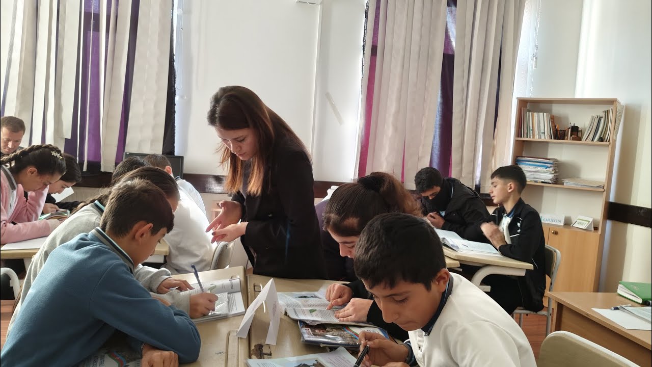 VIII sinif Azərbaycan dili açıq dərs - Zivər bəy Əhmədbəyov. Qrup işi