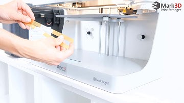 [#5] Printbed kalibreren - Markforged Desktop 3D Printer