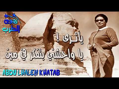 يا ترى يا واحشنى بتفكر فى مين