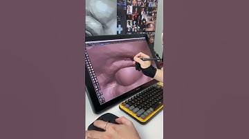 Sculpting in Blender always makes me question my life #artist #blender #tutorial#wenbozhao