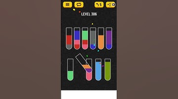 【Water Sort Puzzle】 Level 306
