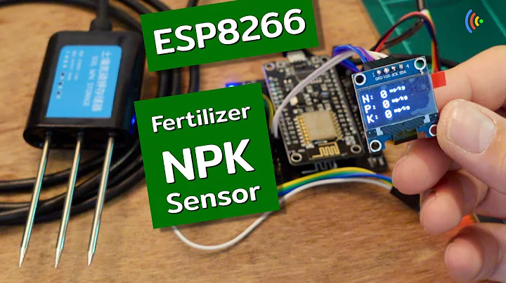 ESP8266 + Soil Fertilizer NPK Sensor, 10/15/2022