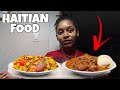FIRST TIME TRYING HAITIAN FOOD