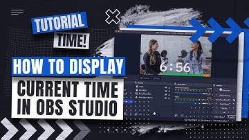 How to Show the Current Time in OBS Studio