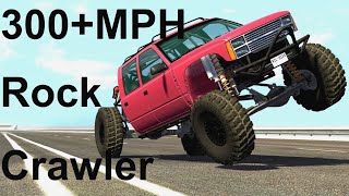 300 MPH With A Rock Crawler! Huge BeamNG. Drive Update!