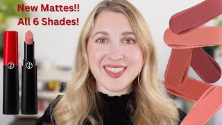 Armani Lip Power Mattes | All 6 Shades: Swatches & Comparisons, Wear Test